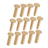 DONFAMDS 7 Paare Küchenmesser Griff Befestigungs Rivets für Diy Projekte Sichere Handhabung Vielseitig Einsetzbar für Küchenwerkzeuge und Messerreparatur