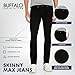 Buffalo David Bitton Men's Skinny Max Jeans, Midnight Wax, 32W x 32L