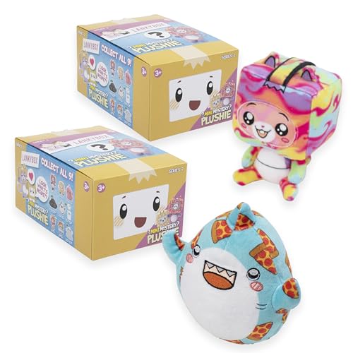 LankyBox Mini Mystery Plush, Series 2-2 Pack, Unique Collectible Blind Box Mini Plush, Officially Licensed LankyBox Merch