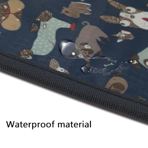 Tapis pour animaux chauffant et durable à 3 niveaux de température rose S - 7