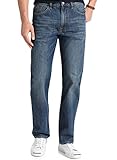 denim lab jeans herren Relaxed Straight Leg Jeans mit Kontrastnähten und sauberen Gesäßtaschen
