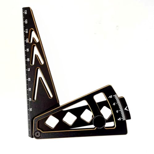 Hobbymall RC Car Camber Gauge Adjustable RC Car Wheel Rim Camber Gauge Height Measuring Ruler for...