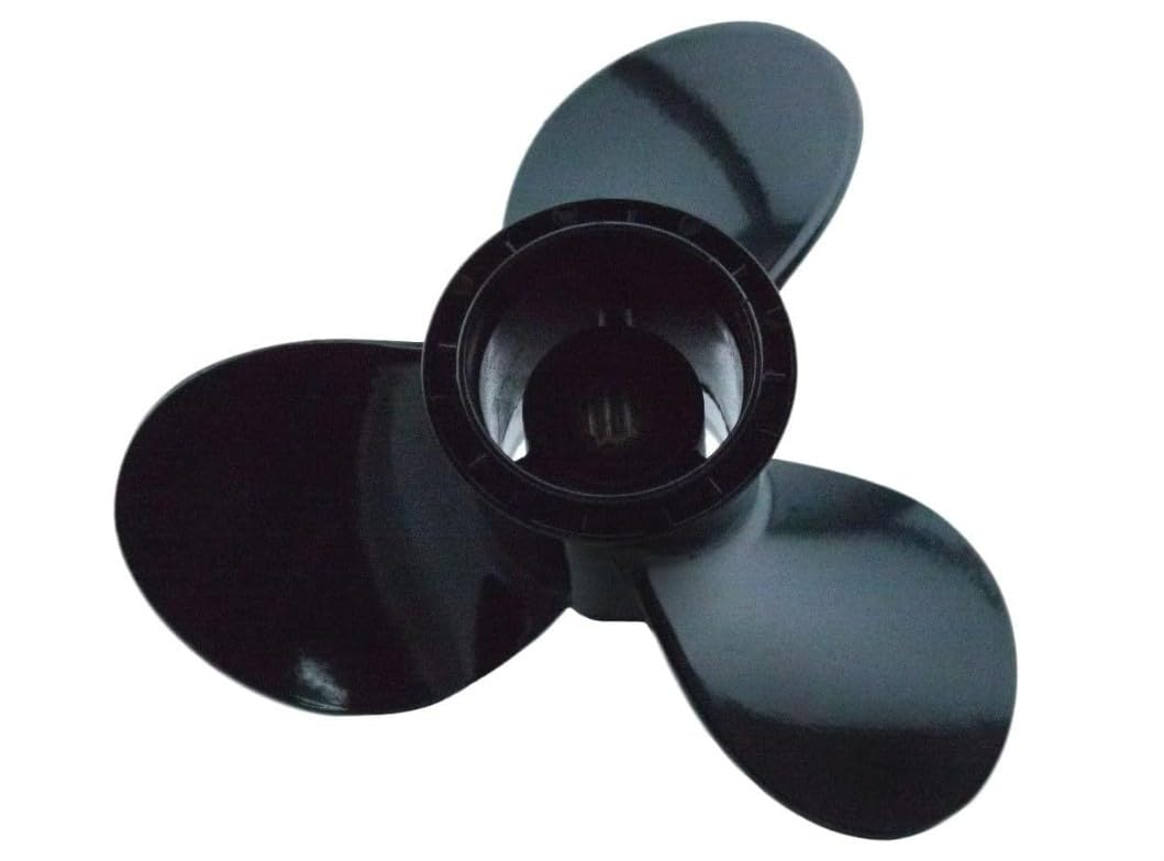 Aluminium Propeller 9 1/4x9 kompatibel mit 8/9.9/15 PS Suzuki Außenborder 58100-93763-019, 58100-90L10-019, 5005384 passt DT15 DF15 DF9.9