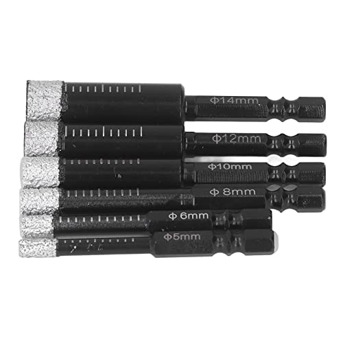 Set de Brocas de Diamante Segrehy 6 Piezas 5mm-14mm miniatura 6