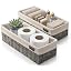 Grey w/ Liner (2 Pack)