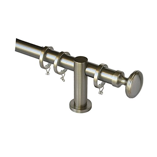 Kit Con 2 Rieles De Acero De 1 Metro Para Estantería