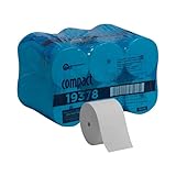 Georgia-Pacific Compact Coreless 2-Ply Recycled Toilet Paper by GP PRO (Georgia-Pacific), 19378, 1,500 Sheets Per Roll, 18 Rolls Per Case