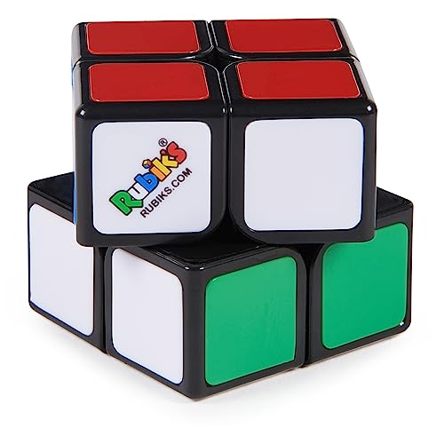 Image of Rubik's Cube, Tiled Trio Bundle 2x2 Mini 3x3 Cube 4x4 Master, Problem-Solving Brain Teaser, Classic Color-Matching Puzzle, Fidget Toy, Sensory Puzzle for Adults, Teens, Kids, Ages 8 & Up