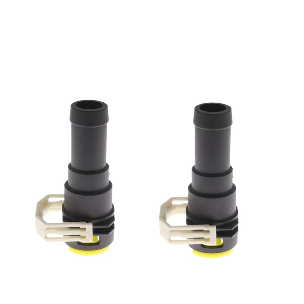 Dwkadqccv 2Pcs Cooling Water Hose Connector D651-61-240 For 2004–2012 Bk/Bl, 2008–2012 Gh, And 2007–2010 Cr/Cw/De Models(2Pcs)