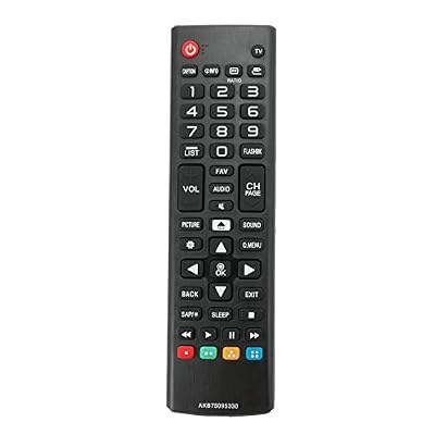 AKB75095330 Replacement Remote Control Applicable for LG TV 24LH4830 43LJ5000 32LJ500B 43LJ500M 28LJ400B 28MT42DF 24LH4830-PU 28LJ430B AKB75095376