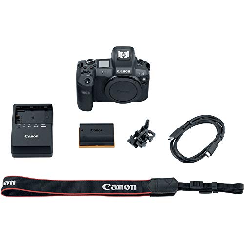 Canon EOS R, Vlogging and Content Creator Camera 4K UHD, Digital Single-Lens Non-Reflex AF/AE, 0.76 Magnification, OLED Color Electronic Viewfinder, CMOS Sensor, Mirrorless, Full-Frame (Body Only)