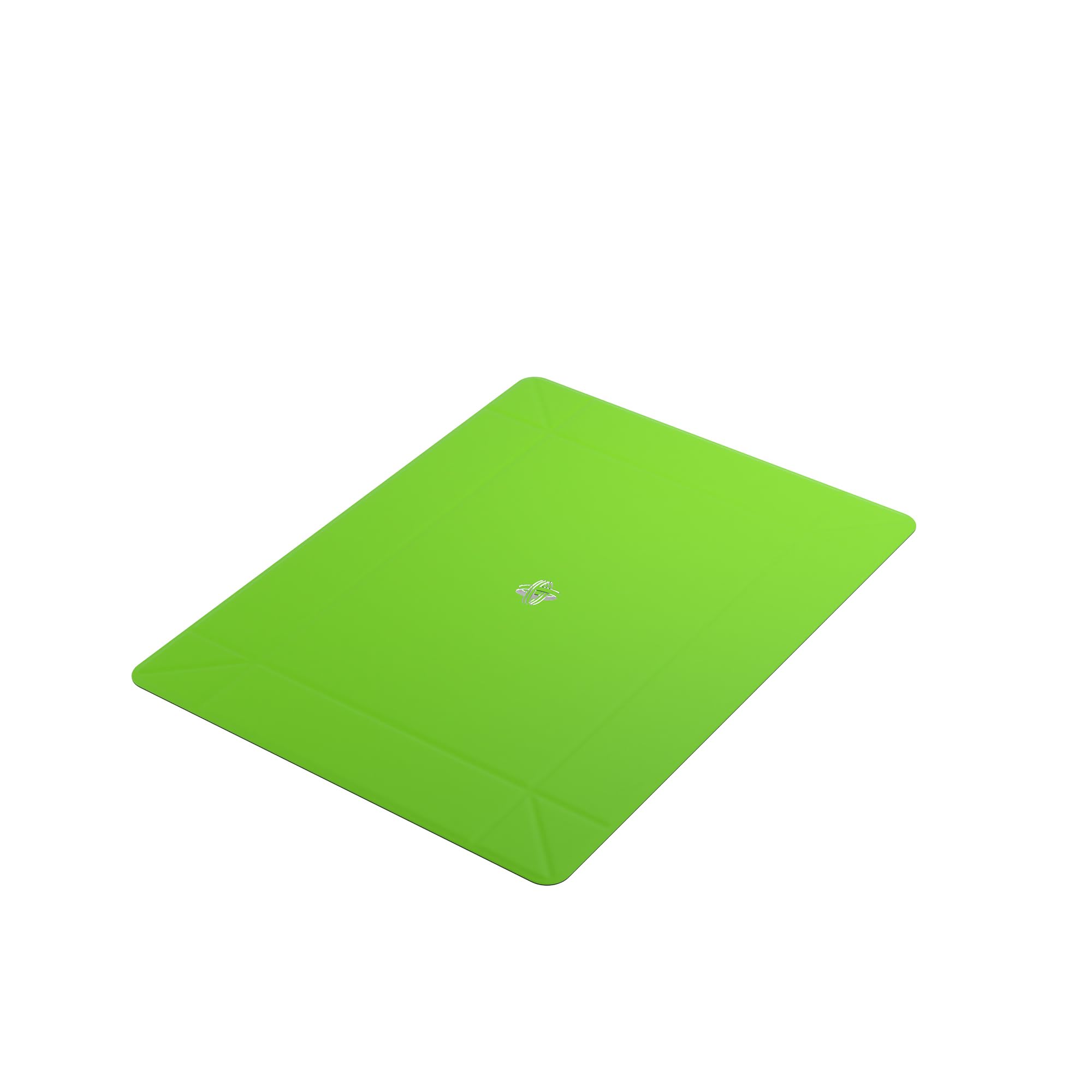 Gamegenic | Magnetic Dice Tray Rectangular: Black/Green | Trading Card Game Accessory