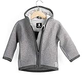 TOLLE FARBEN & DESIGNS - Für Jungen und Mädchen als Walk Jacke, Jacke aus Walk, Baby und Kinder Walk Jacke. Winter, Herbst und Frühling geeignet (blau, grau, rot, rosa, anthrazit, waldgrün)