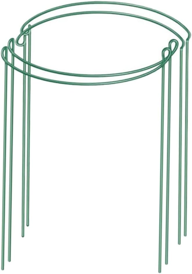 UPKOCH 4pcs Flower Support Frames Semicircular Plant Stands Iron Coating Easy Setup for Garden Trellis for Gardeners