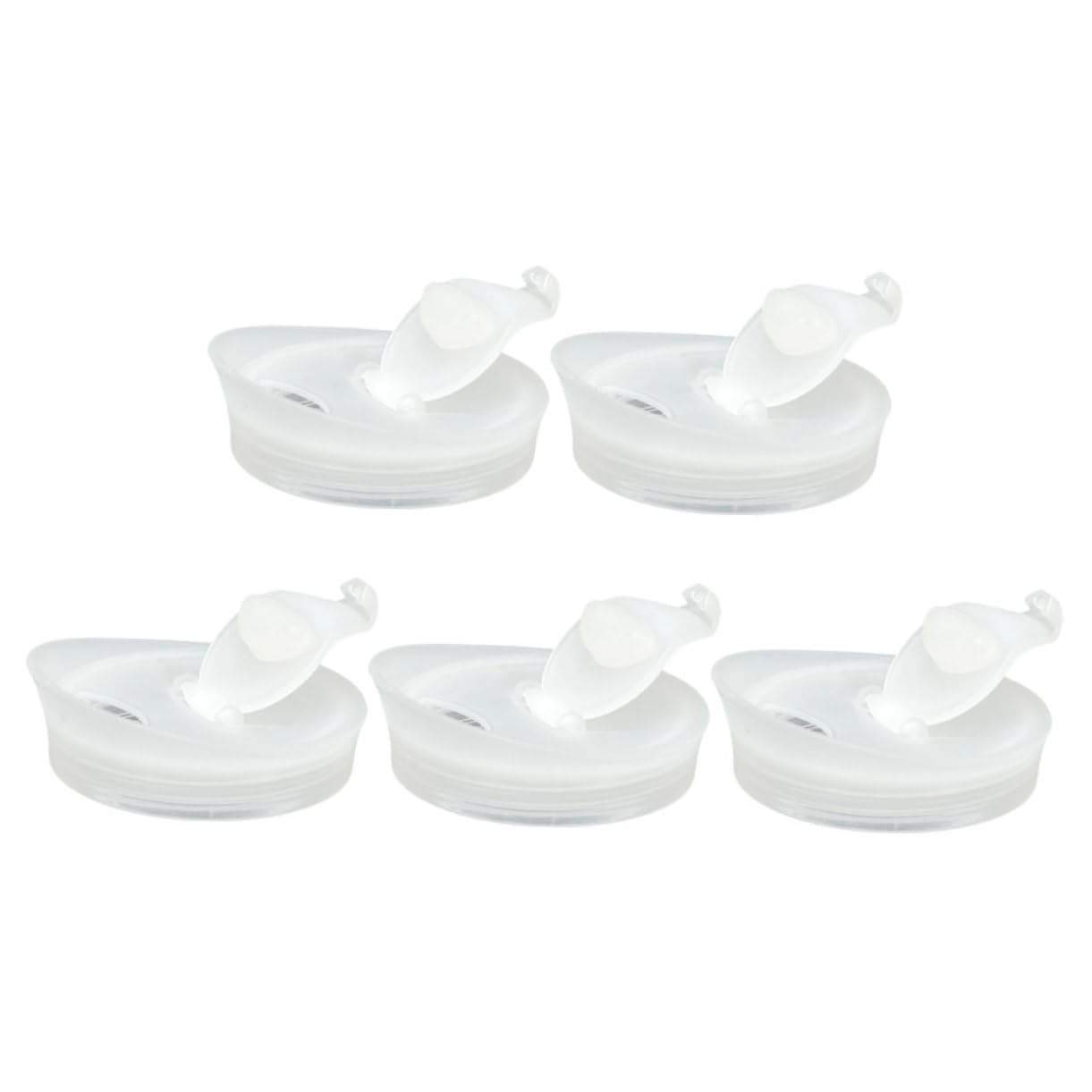 Tapa De Jarra De Agua De Vidrio - Cubierta De Plástico Transparente Con Pico Patito Para Bares Y Hogar