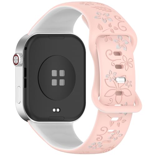 Miitech �o���h Xiaomi Redmi Watch 5 / 4 / Xiaomi Smart Band 9 Pro / 8 Pro �Ή� �����x���g �V���J�Q���� �������� �_�炩�y�� �ʋC �j�����p �X�|�[�c �\�����[�v ���v�X�g���b�v �݊���