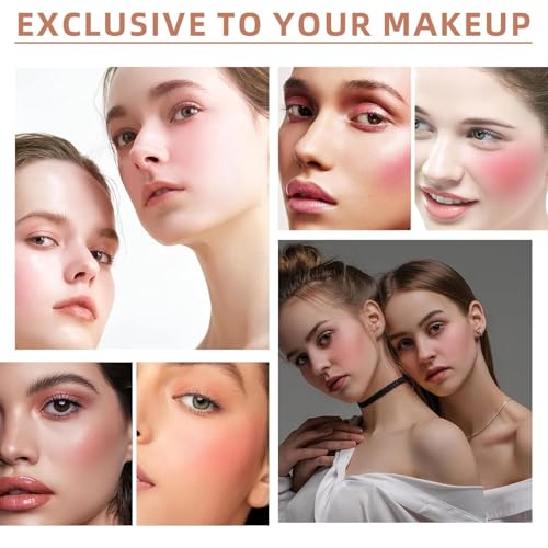 TopFinder® On The Go Blush Stick | Highly Pigmented Shimmer Blusher | Blendable & Buildable Tinted, Long-Lasting | Matte Finish For All Skin | Blusher for Cheeks & Lips,... - Image 3