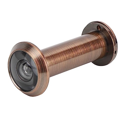 Door Viewer, AntiTheft Door Viewer, Peephole with Cover, for Home Hotel (Extended 16mm red Ancient Aperture 16-23 Door) miniatura 2