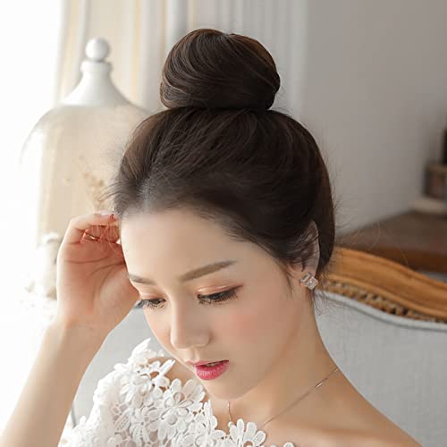 Chignon postiche pour ajouter du volume aux cheveux lisses FRCOLOR - 3