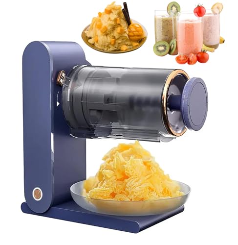 Máquina de hielo afeitado, trituradora de hielo eléctrica y máquina de granizados con moldes de hielo, máquina de cono de nieve de mesa, máquina de granizado USB para uso doméstico