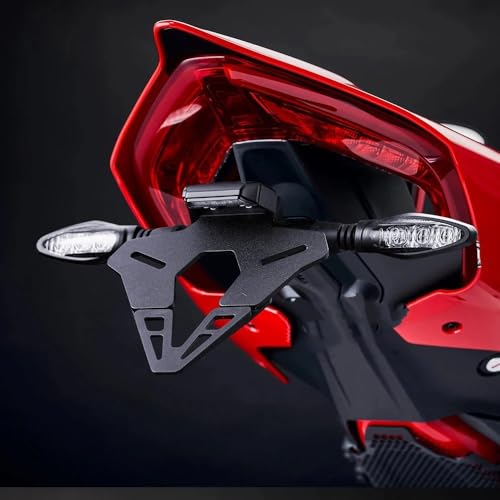 Support plaque d'immatriculation Panigale V4 pour sorties piste