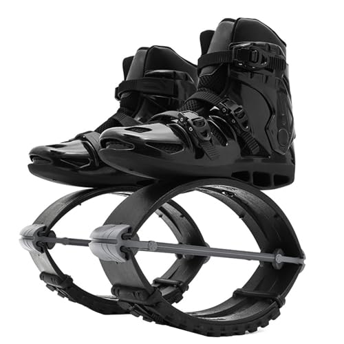 EYRMQWJPC Zapatillas Kangaroo Bounce Zapatillas de Salto Tipo Canguro Negras Talla EU 37-45(XXXL 43-45EU)