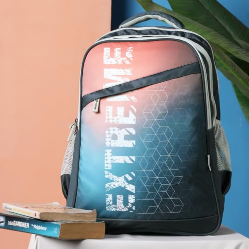 Image of VISMIINTREND School Bags for Girls & Boys 11-12, 13-14 Years, 12+ Years Old, Water Resistant, Laptop Casual Travel College School Backpack for Boys /Girls | Birthday /Rakhi Gifts