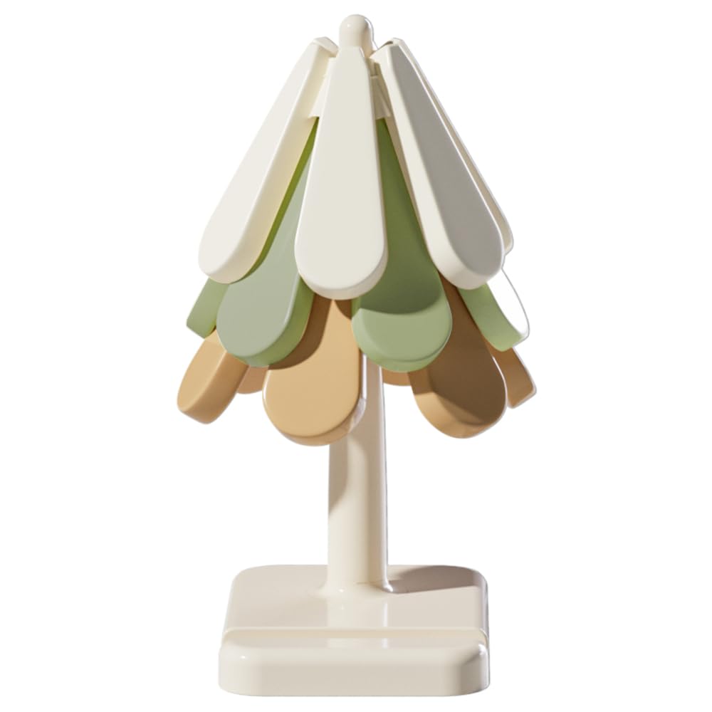 Mioyoow Square Base X 3Pc Hot Dishes Trivets, Foldable Tree Shape Trivet With 6.5Mm Thickened Design For Kitchen Counter