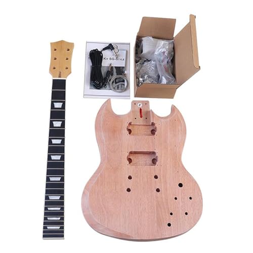 Unfinished Guitar Body DIY Semi Finished Body Kit Is Suitable For SG Electric Guitar Modification