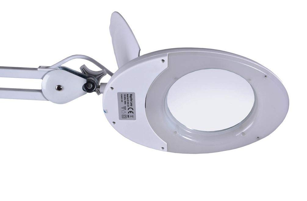 LAMPADA DA LABORATORIO ESTETISTA ZD-140A LENTE 5 DIOTTRIE 80 LED DA TAVOLO