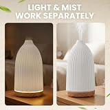AESHORY Dyfuzor olejków eterycznych, ultradźwiękowy dyfuzor zapachowy 100 ml, 7 diod LED, mgiełka, timer, dyfuzor olejków eterycznych aromaterapia do jogi, spa, domu, sypialni, biura