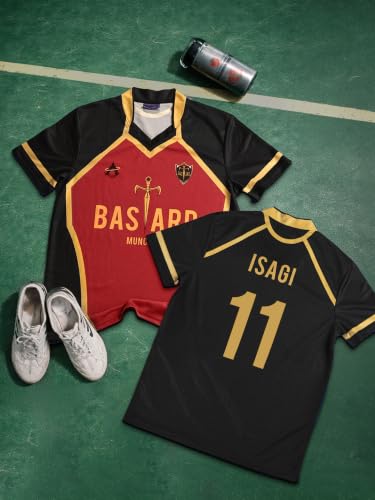 Image of ComicSense Unisex Anime Jersey T Shirts for Men & Women, Munchen #11 Printed Anime Jersey Tees