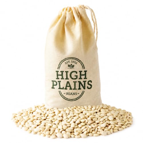 High Plains Beans Baby Lima Beans, 1 lb Bag, Premium Dry Beans