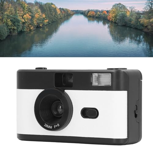 Cámara de Película Vintage Reutilizable de 35 Mm con Flash para una Narración Rica, Adecuada para Todos los Aficionados a lo Analógico (en y Negro) - imagen 3