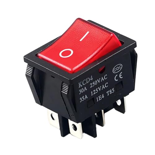 30Amp 250VAC ƌgOXCb` 6 s 2 |WVbJ[gO}{[gbJ[ LED CgbJ[XCb`ԃ{[gp