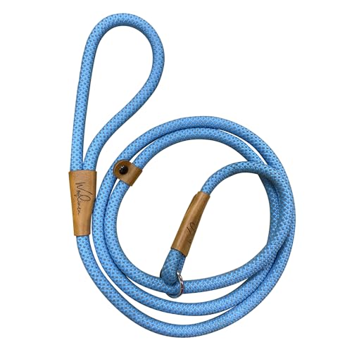 Wooflinen Reflective 6ft Climbing‑Rope Dog Slip Leash, Elegant Design, Durable, Heavy Duty Lead...