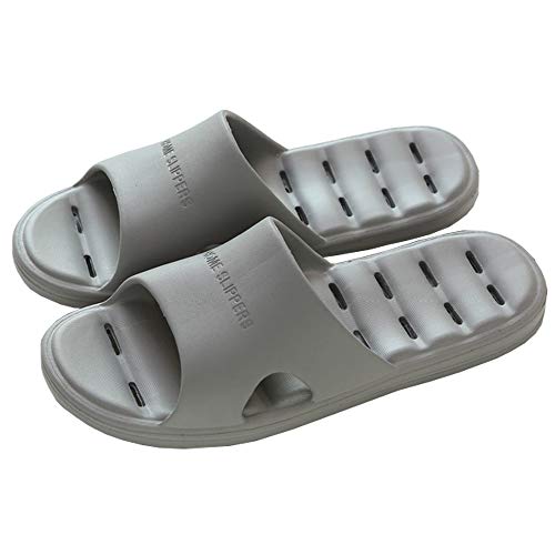 Pokaas スリッパ サンダル ベランダスリッパ トイレスリッパ バススリッパ 穴あきソール 水切り 滑り止め 超軽量 静音 通気抗菌 防臭衛生 履きやすい 柔らかい 室内用 通年適用 お風呂/室内/トイレ/来客用/オフィス/事務所/病院/休憩室など適用