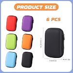 6Pcs Playing Card Case Set, Durable Card Game Storage Box, Portable Holder Case for UNO and Standard Size Cards