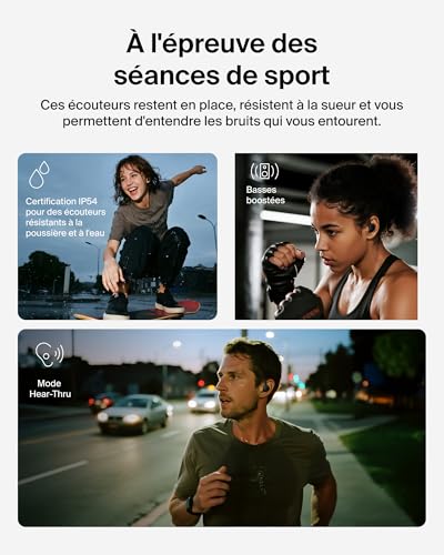 Écouteurs Bluetooth sans Fil Belkin SoundForm ActiveFit - vue 7