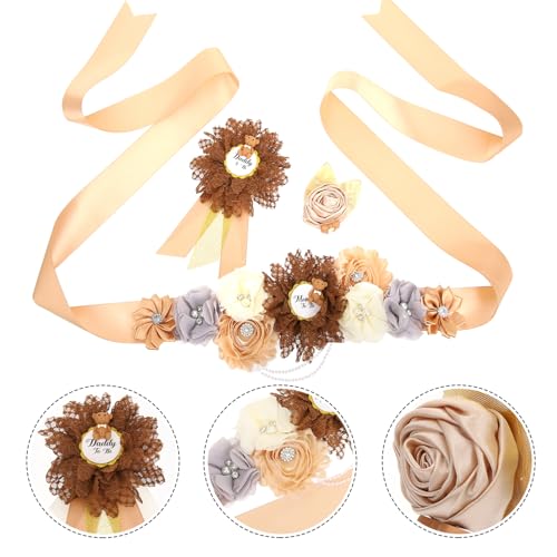 Écharpe décorative unique pour sublimer une robe de grossesse simple - 6