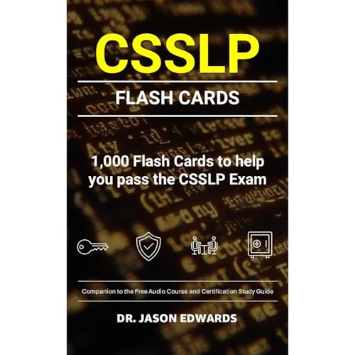 CSSLP Flash Cards Audiolibro Por Jason Edwards arte de portada