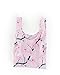 BAGGU Standard Reusable Shopping Bag, Ripstop Nylon Grocery Tote or Lunch Bag, Recycled Cherry Blossom