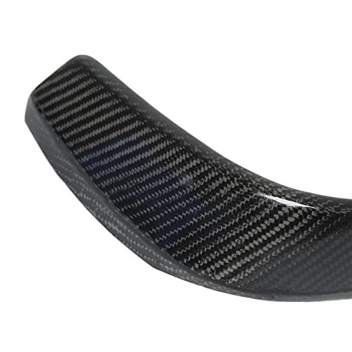 Capa para aletas de farol de neblina, divisor de luz frontal de fibra de carbono elegante Colorfast