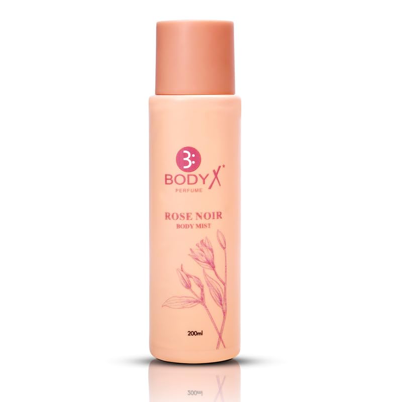 body BodyX Unisex Perfume ROSE NOIR MIST 200ML-picture-3