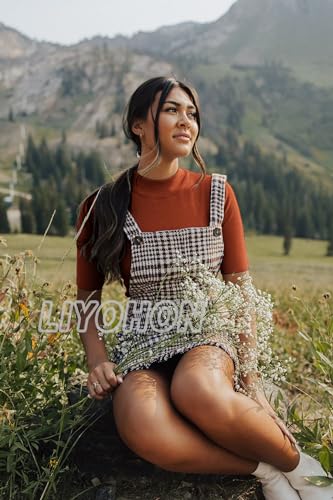 LIYOHON Womens Tops Dressy Casual Mock Turtleneck Business Short Sleeve T Shirts Going Out Tops 2025 - Image 6