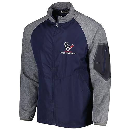 Image of Dunbrooke Men's NFL Hurricane Raglan Full-Zip Windbreaker Jacket