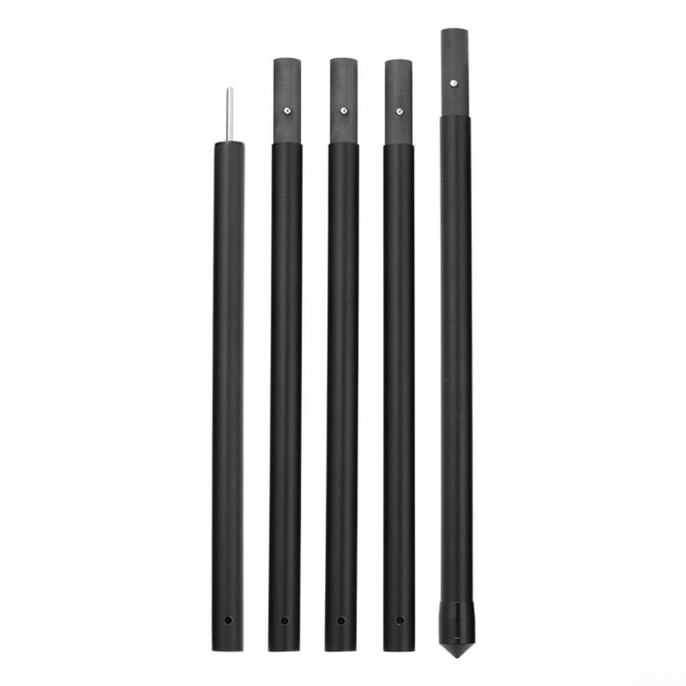 Varillas de lona de fibra de carbono ajustables, lonas de repuesto ligeras y fuertes para acampar y actividades al aire libre (2,9 m)