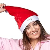 Klassische Organspender Nikolausmütze: Traditionelles Design in Rot-Weiß, perfekt für Weihnachtsfeiern, Fotoshootings und festliche Anlässe. Ein echter Hingucker in der Adventszeit.