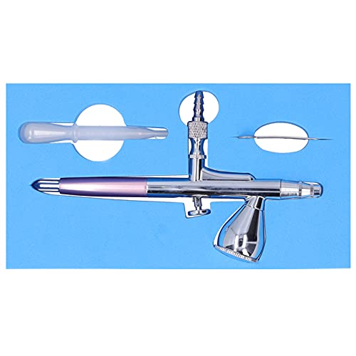 Kit de Aerógrafo, Kit de Pintura de Aerógrafo G1/8, Pistola de Ar, Escova de Ar Com Capacidade de 7c