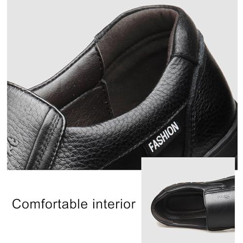 Mens Casual Loafers Shoes Breathable Fashion Slip-on Shoes Walking Business Sneakers Ofice Work Driving Dress Shoes4